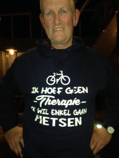 Ad zijn therapie.